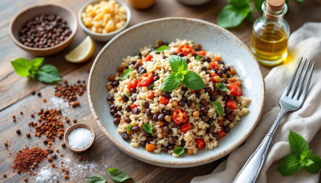 Riso e lenticchie: la proporzione perfetta per un piatto completo e saziante